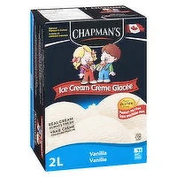 Chapman's - Ice Cream Vanilla, 2 Litre