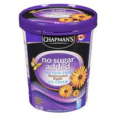 Chapman's - Ice Cream - Lactose Free Butterscotch Ripple, 1 Litre