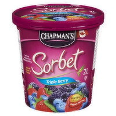 Chapman's - Sorbet Triple Berry, 2 Litre