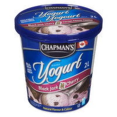 Chapman's - Frozen Yogurt Black Jack Cherry, 2 Litre