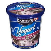 Chapman's - Frozen Yogurt Black Jack Cherry, 2 Litre