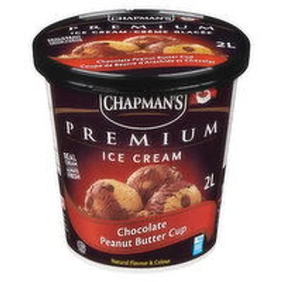 Chapman's - Premium Chocolate Peanut Butter Cup Ice Cream, 2 Litre