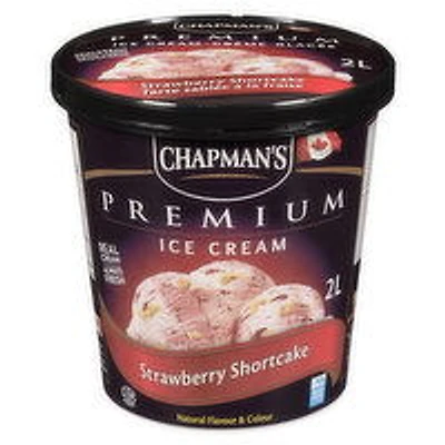Chapman's - Premium Ice Cream - Strawberry Shortcake, 2 Litre