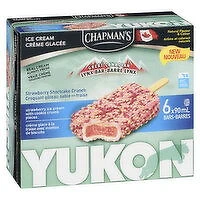 Chapman's - Chpmn Yukon Bar Strawberry Crunch, 6 Each