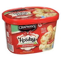 Chapman's - Holiday Moments Ice Cream - Shortbread, 1.5 Litre