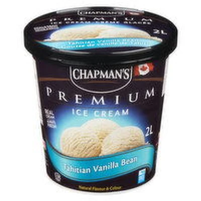 Chapman's - Tahitian Vanilla Bean Ice Cream, 2 Litre
