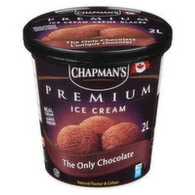 Chapman's - The Only Chocolate Ice Cream, 2 Litre