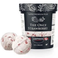 Chapman's - Super Premium Plus The Only Strawberry Ice Cream, 500 Millilitre