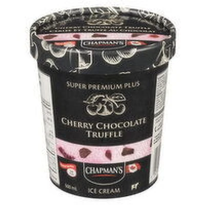 Chapman's - Premium Cherry Chocolate Truffle Ice Cream, 500 Millilitre