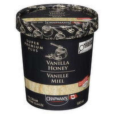 Chapman's - Super Premium Plus Vanilla Honey Ice Cream, 500 Millilitre