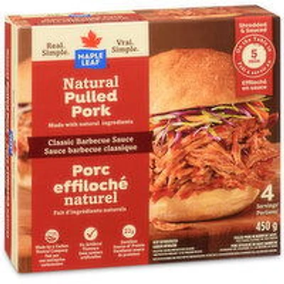Maple Leaf - Natural Pulled Pork Barbecue Sauce, 450 Gram