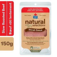 Maple Leaf - Natural Selections Shaved Roast Beef, 150 Gram