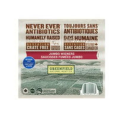 Greenfield Natural Meat Co. - Jumbo Wieners, 375 Gram