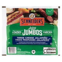 Schneiders - Juicy Jumbo 3 Cheese Jalapeno, 375 Gram