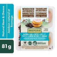 Greenfield Natural Meat Co. - Ham & Cheese Lunch Kit, 81 Gram