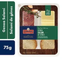 Schneiders - Dry Cured Genoa Salami Snack Kit, 75 Gram