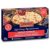 SCHNEIDERS - Buffalo Chicken Dip, 2 Trays, 530 Gram