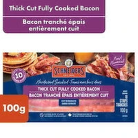 Schneiders - Fully Cooked Bacon Strips, 100 Gram