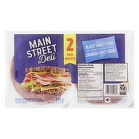Main Street Deli - Smoked Black Forest Ham, 250 Gram