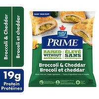 Maple Leaf - Prime Raised Without Antibiotics, Chicken Cutlets - Broccoli & Cheddar, 568 Gram