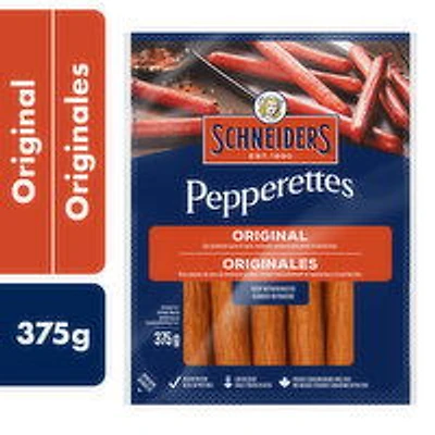 Schneiders - Pepperettes Sausage Sticks Original, 375 Gram