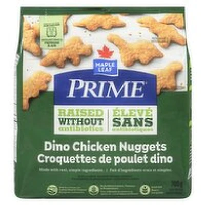 Maple Leaf - Prime Raised Without Antibiotics Dino Chicken Nuggets,, 700 Gram