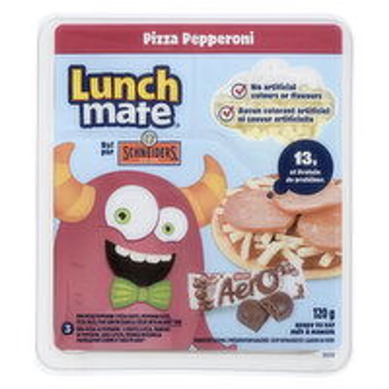 Schneiders - Lunch Mate Pizza Pepperoni Kit, 120 Gram