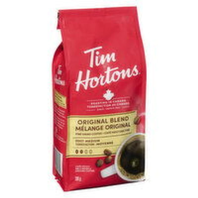 Tim Hortons - Original Blend Ground Coffee, Medium Roast, 300 Gram