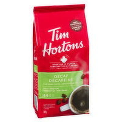 Tim Hortons - Decaf Ground Coffee, Medium Roast, 300 Gram