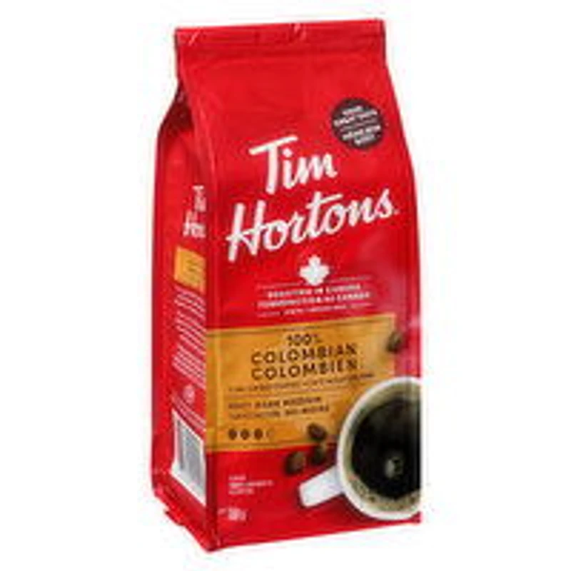 Tim Hortons - Fine Grind Coffee - 100% Colombian, 300 Gram