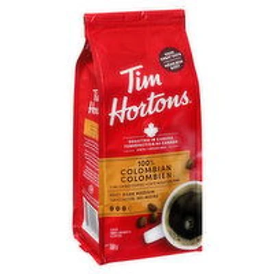 Tim Hortons - Fine Grind Coffee - 100% Colombian, 300 Gram