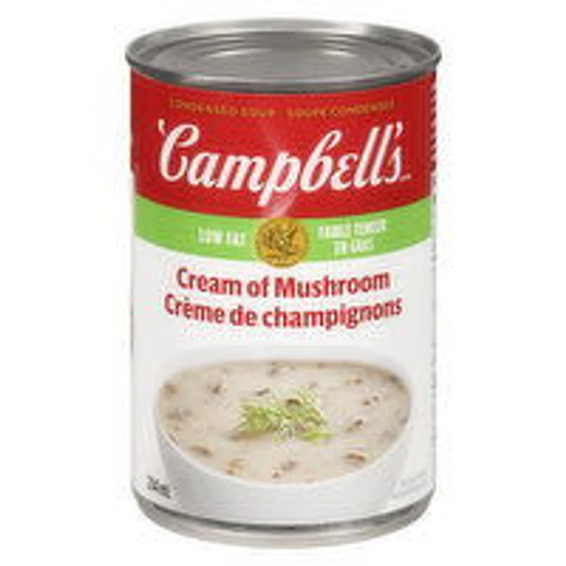 Campbell's - Cream of Mushroom Soup, Low Fat, 284 Millilitre
