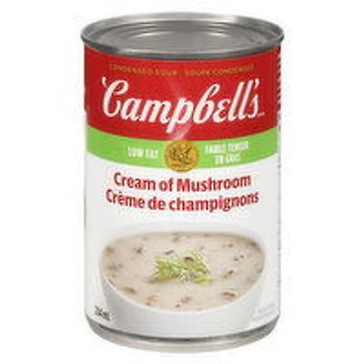 Campbell's - Cream of Mushroom Soup, Low Fat, 284 Millilitre