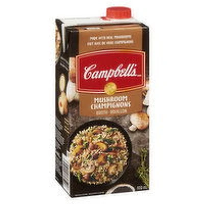 Campbell's - Mushroom Broth, 900 Millilitre
