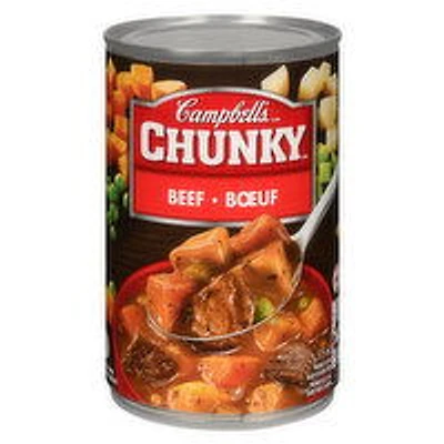 Campbell's - Soup, Chunky Beef, 515 Millilitre