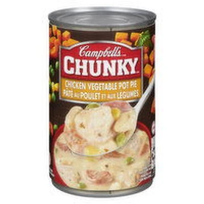 Campbell's - Chunky Chicken Vegetable Pot Pie Soup, 515 Millilitre
