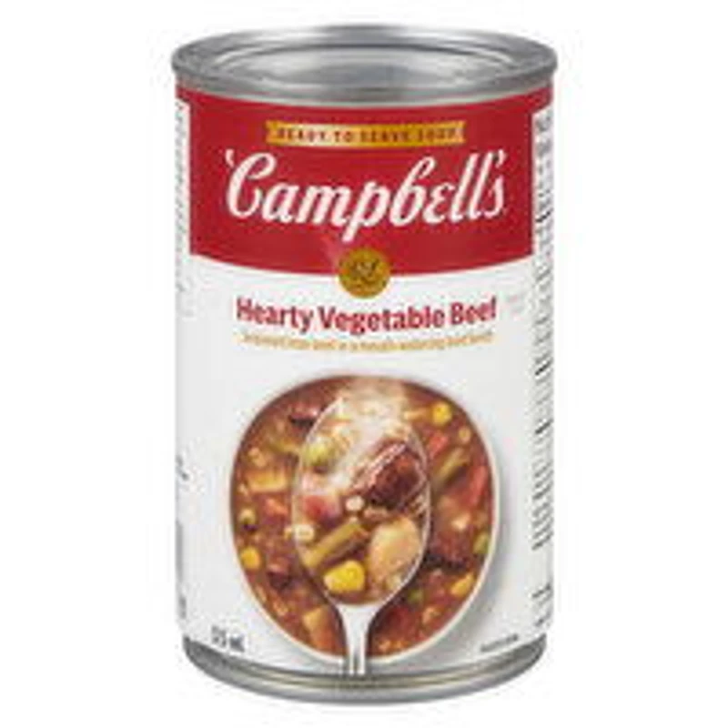 Campbell's - Soup, Hearty Vegetable Beef, 515 Millilitre