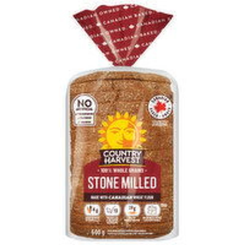 Country Harvest - Stone Milled Bread, 600 Gram