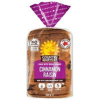 Country Harvest - Cinnamon Raisin Bread, 600 Gram