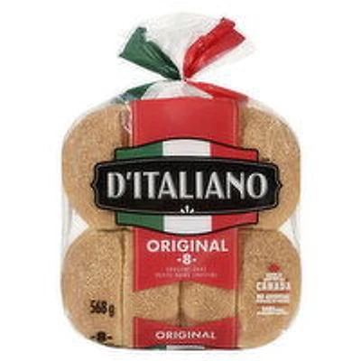 D'Italiano - Original Crustini Buns, 8 Each