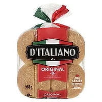 D'Italiano - Original Crustini Buns, 8 Each