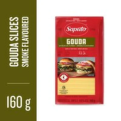 Saputo - Smoked Gouda Cheese Slices, 160 Gram