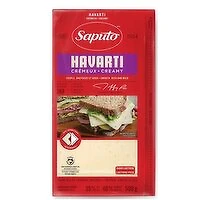 Saputo - Sliced Cheese - Havarti, 500 Gram