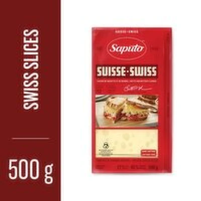 Saputo - Swiss Cheese Slice, 500 Gram