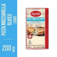 Saputo - Mozzarellissima Cheese Slices, Light, 200 Gram