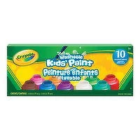 Crayola - Washable Kids Paint, 10 Each