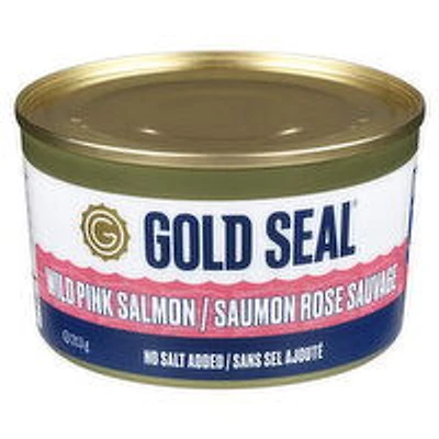 Gold Seal - Wild Pink Salmon, No Salt Added, 213 Gram
