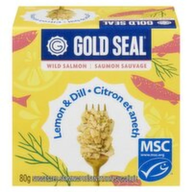 Gold Seal - Wild Salmon Lemon & Dill, 80 Gram