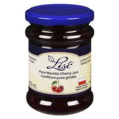 Lisc - Pure Morello Cherry Jam, 250 Millilitre