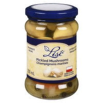 Lisc - Pickled White Mushrooms, 250 Millilitre